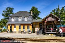 Der Bahnhof Hüinghausen ist Standort der Sauerländer Kleinbahn. • © ummeteck.de - Christian Schön